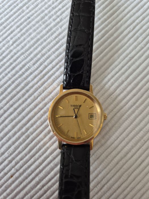 Złoty Zegarek Damski Tissot Goldrun Lady 14K