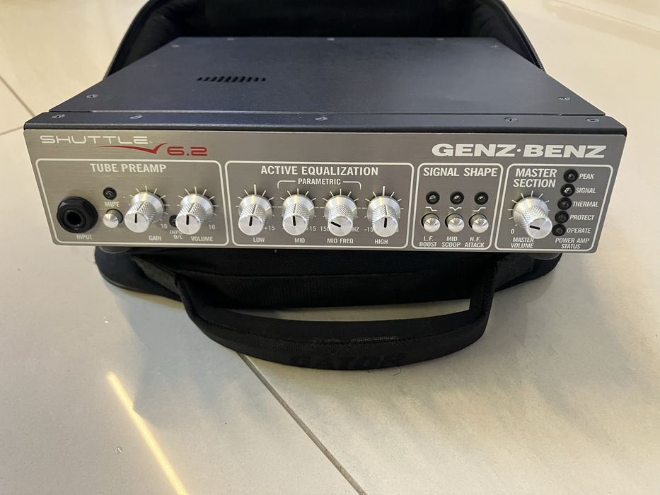 Wzmacniacz basowy Genz Benz Shuttle 6.2 600W Bass ! UNIKAT !