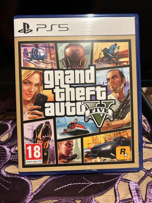 Gra GTA 5 PS5 stan idelany