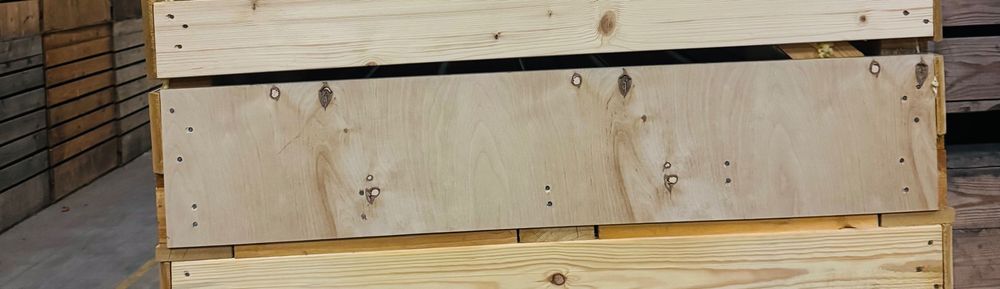 Skrzyniopalety typ holenderski 160x120x120