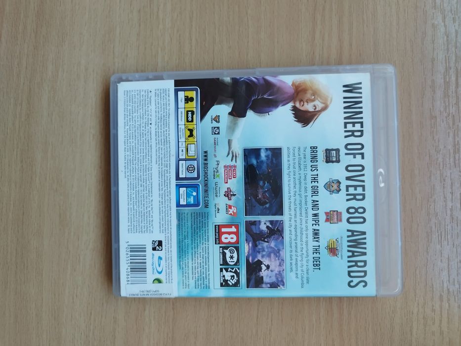 BioShock Infinite PS3, stan bdb, możliwa wysyłka olx..