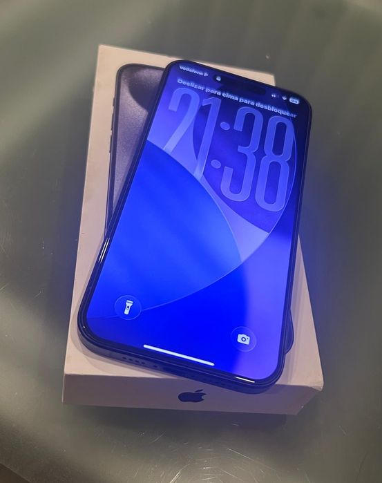 iPhone 15 Pro Max 256GB como novo sem marcas