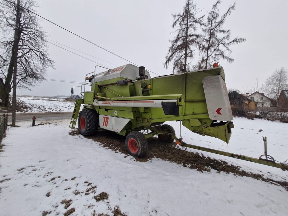 Kombajn zbożowy Claas Dominator 78, 1992r., 3435mth, ładny stan!