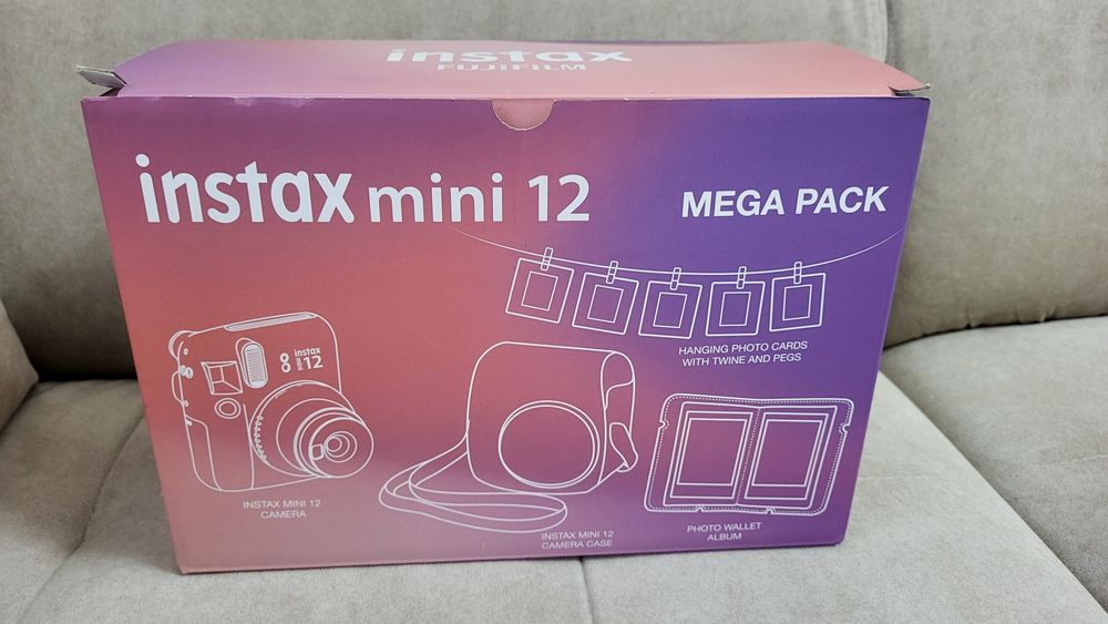 Instax Mini 12 mega pack zestaw