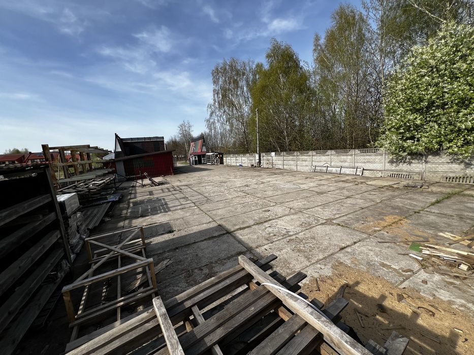 Wynajmę działkę inwestycyjną w Wołominie 1600m2 1 Maja / 6999zł