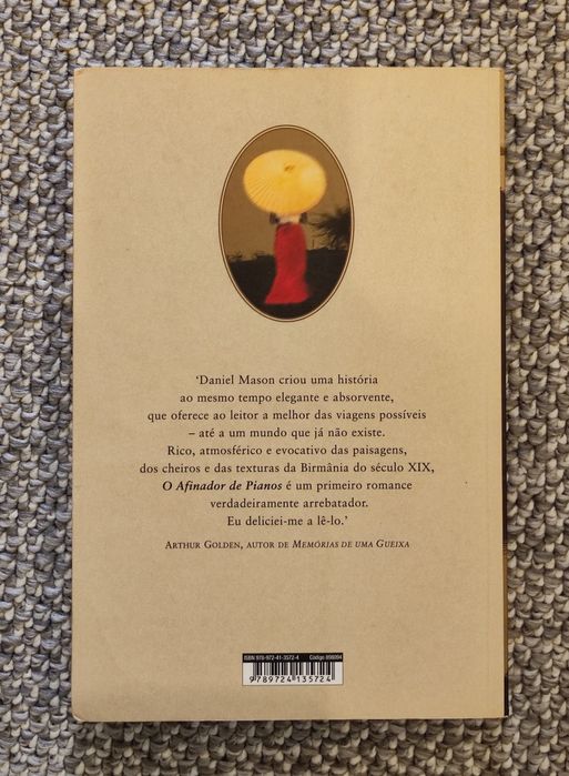 Livro "O Afinador de Pianos", de Daniel Mason.