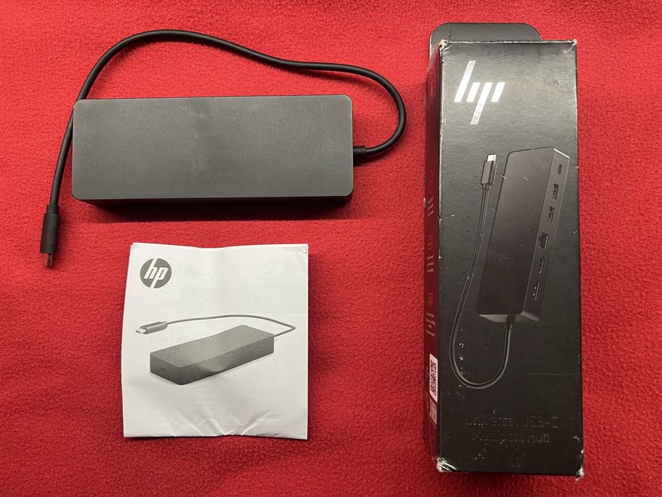 Koncentrator podróżny HP Universal USB-C Multiport Hub (50H98AA)