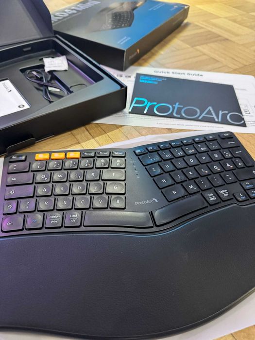 Klawiatura ergonomiczna ProtoArc EK04 Mini – bezprzewodowa