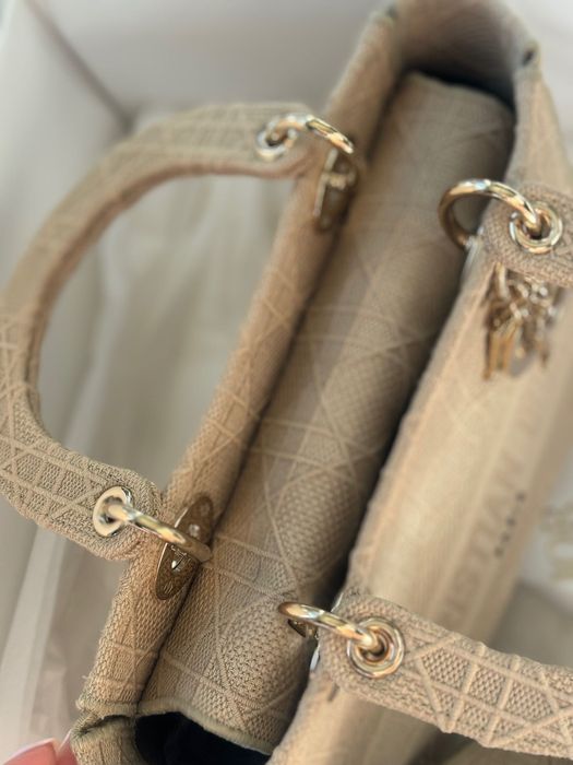 Torebka Lady Dior d lite - 100% oryginał rachunek, jak nowa