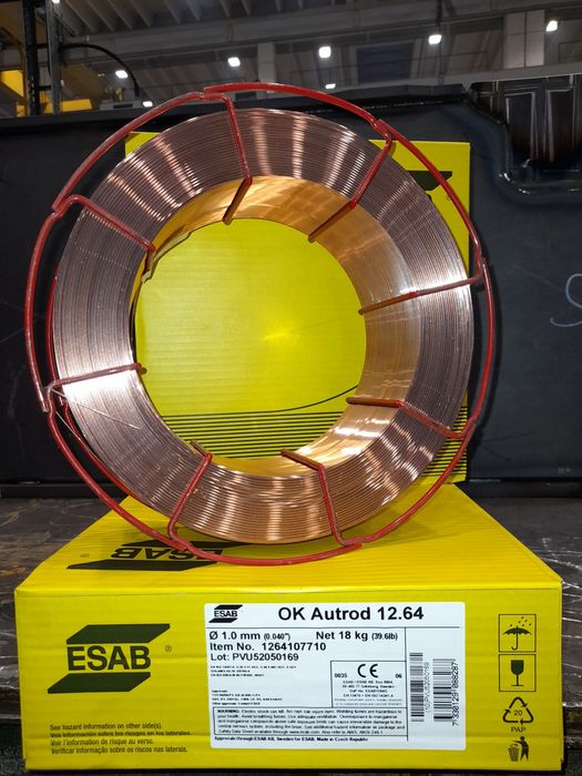 Сварочная проволока 1 мм,18 кг.