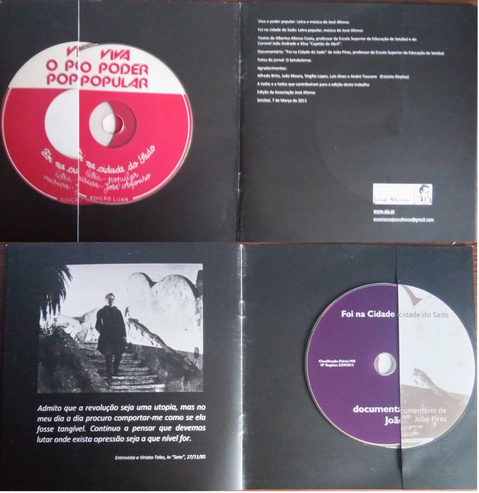 José Afonso	- - - - -		Viva o Poder Popular	- - - - -	2 X DVD63825552806913122