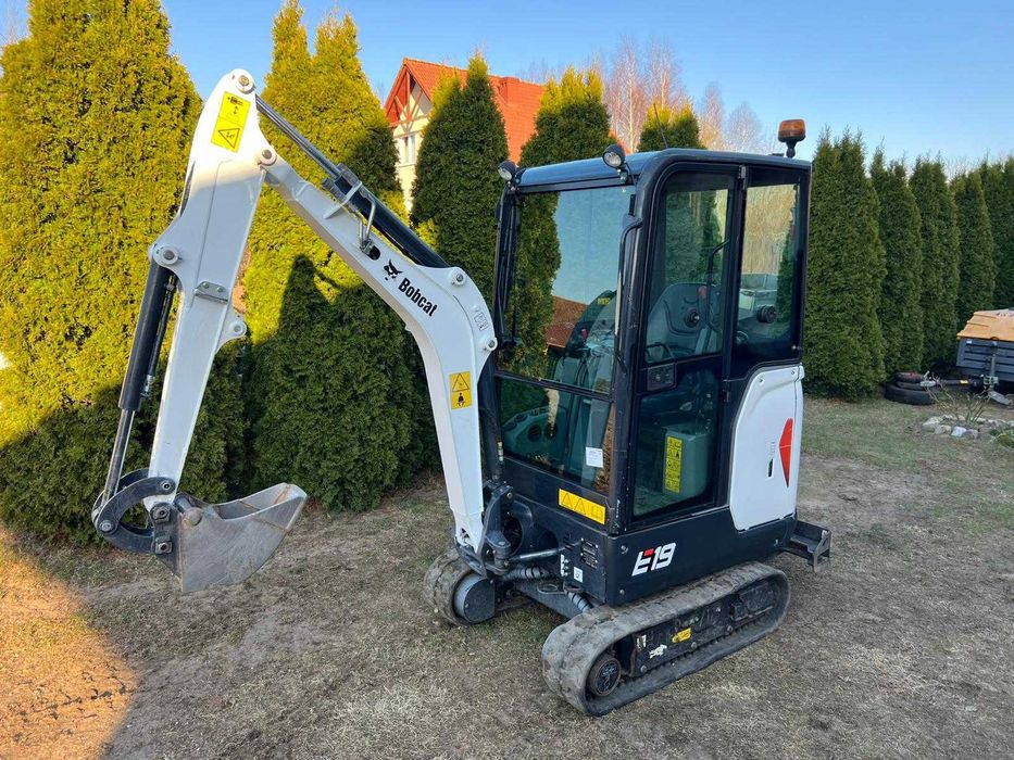 Minikoparka Bobcat E19 | 2023r | 1470 mth | Salon PL