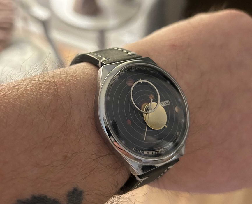 Rakieta Copernicus Kopernik Zegarek męski # Rzadki # Sprawny 100%