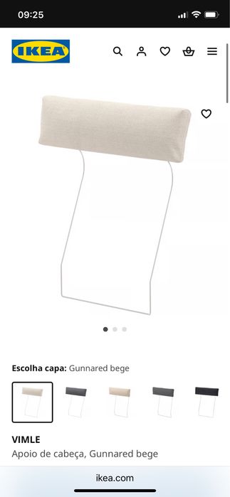 Apoio de cabeça para Sofa Vimle Ikea