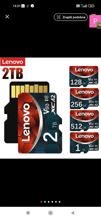 Karta pamięci Lenowo 2TB