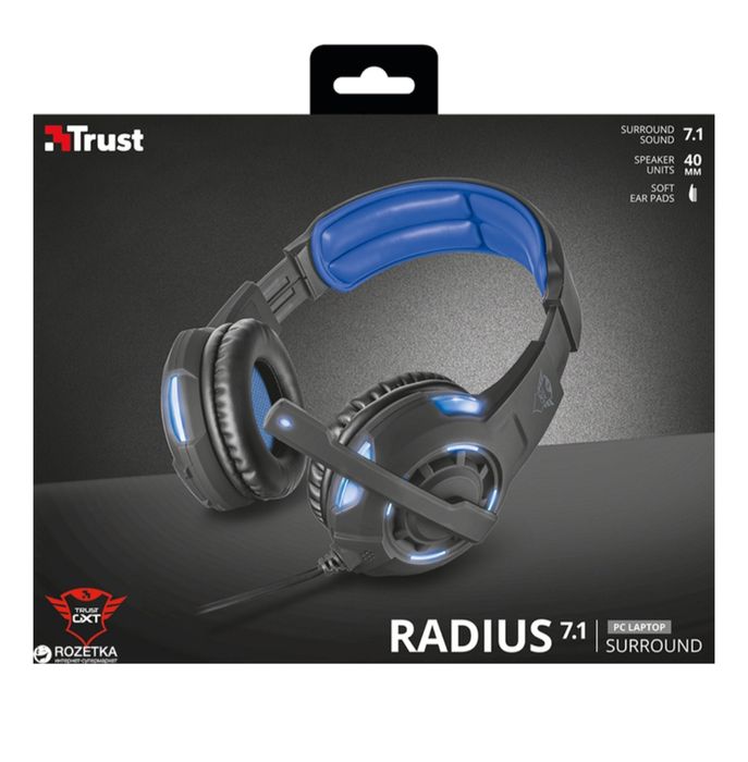 Игрові навушники  7.1 RADIUS GXT 350