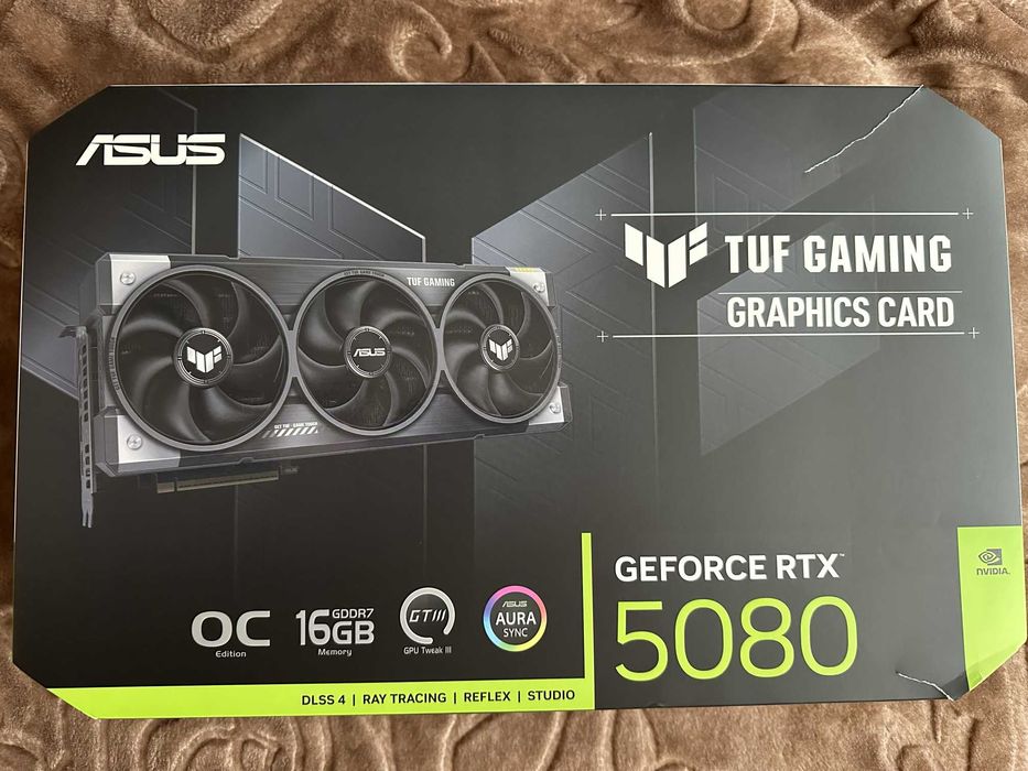 Karta graficzna Asus TUF Gaming GeForce RTX 5080 OC 16GB GDDR7