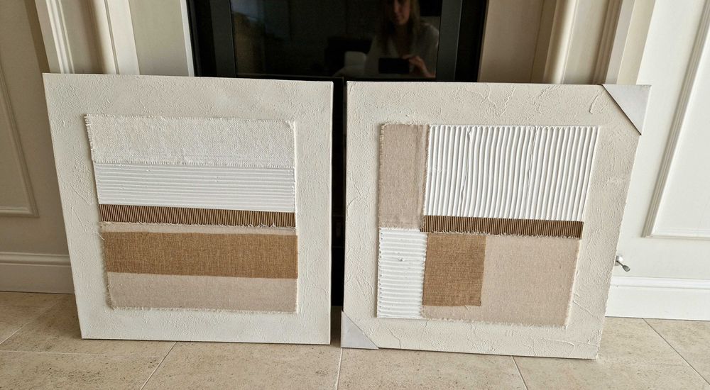 2 obrazy Boho NOWE z Francji