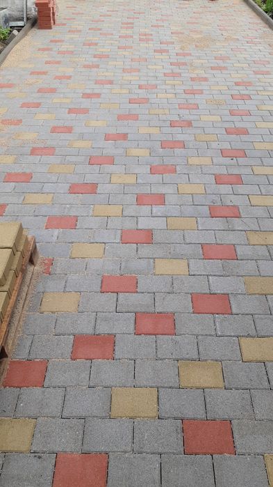 Укладка тротуарной плитки ФЭМ: 500 грн. - Прочие стройматериалы Донецк ...