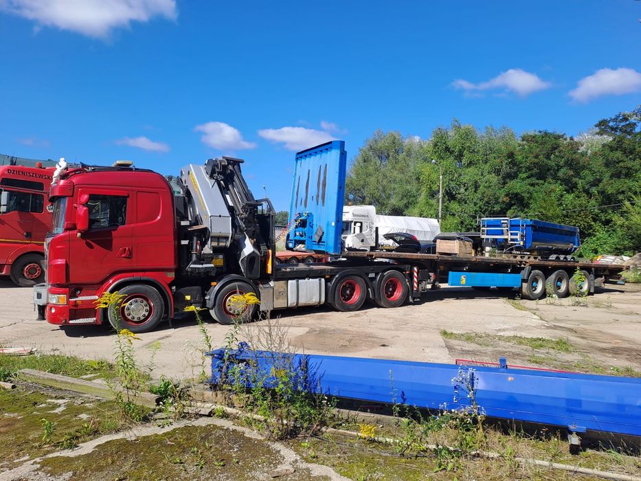 Transpotr HDS 21 ton podnoszenia 36 metry długosci