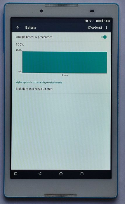 Tablet Lenovo TB3-850M 16GB / 2GB RAM sprawny z etui