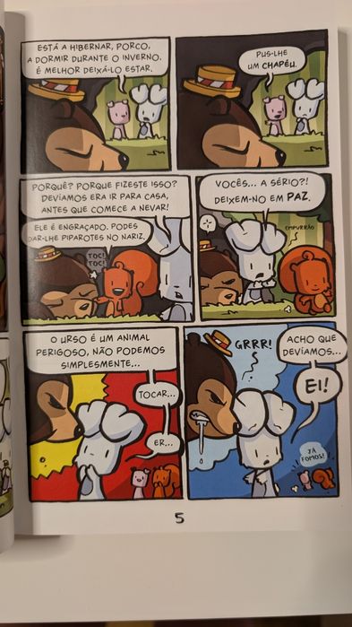 Livro Coelho vs. Macaco N° 1 de Jamie Smart