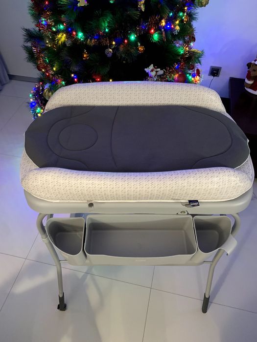 Conjunto Chicco Récem-Nascido (berço ninho banheira espreguiçadeira)