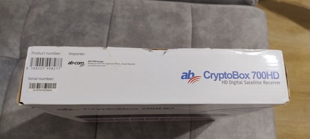 Dekoder CryptoBox 700HD H.265 Digital Satellite Receiver
