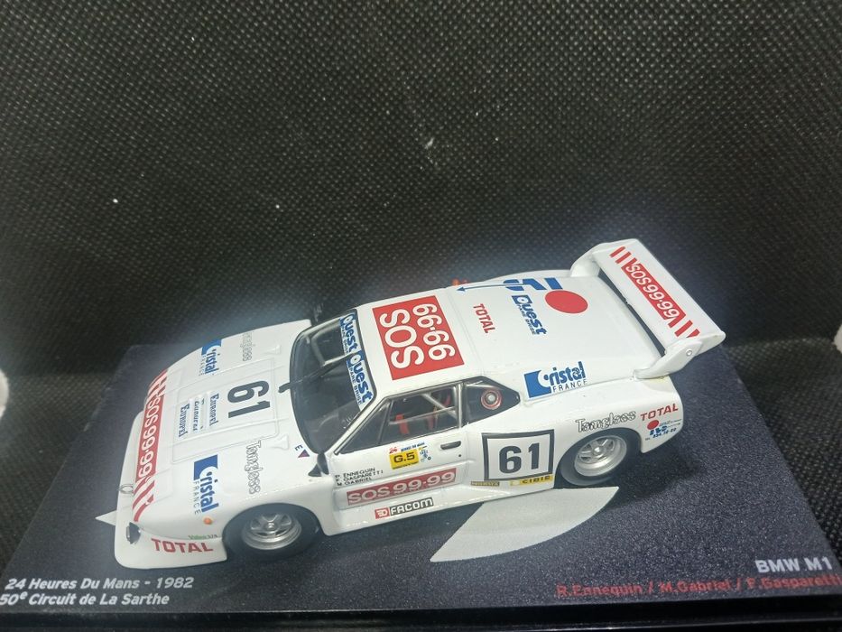 Miniaturas 1:43 24 H Le Mans e outras para desocupar