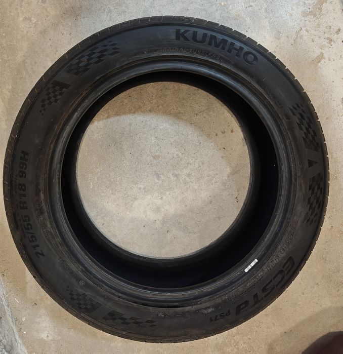 4x Opony letnie 215/55 R18 99H KUMHO ECSTA PS71