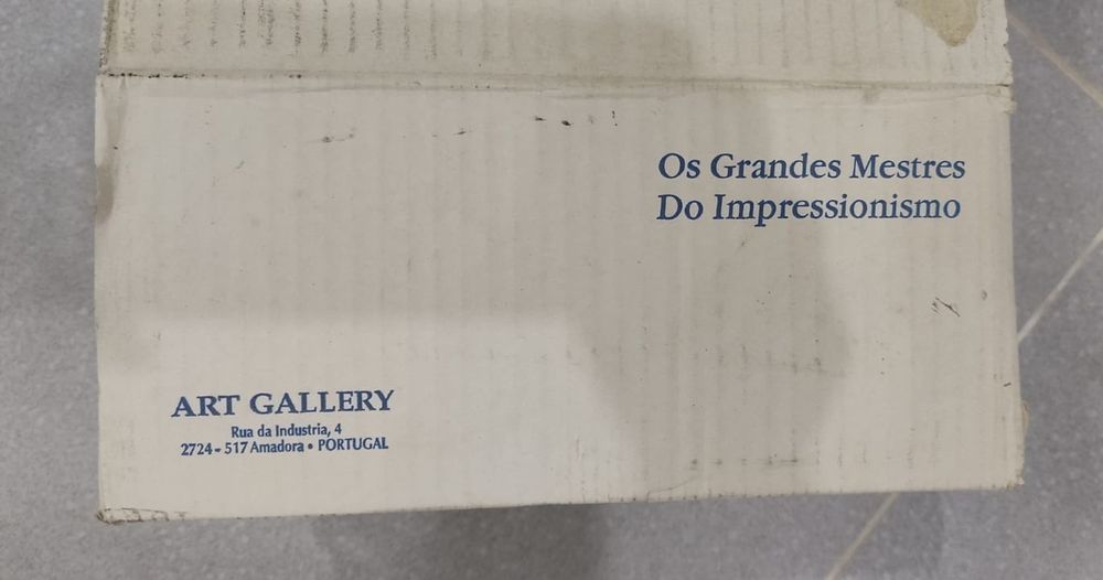 Coleção " Grandes mestres do impressionismo"
