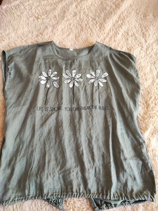 Bluzeczka damska z krótkim rękawem