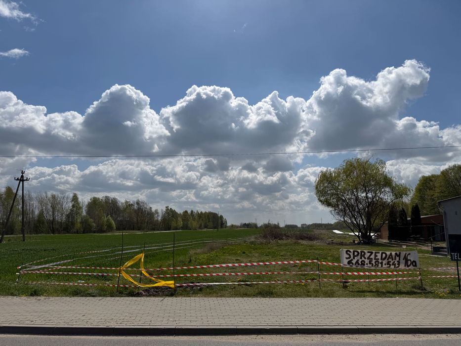 Sprzedam działkę budowlaną - Kopina gmina Cyców - Widok 2