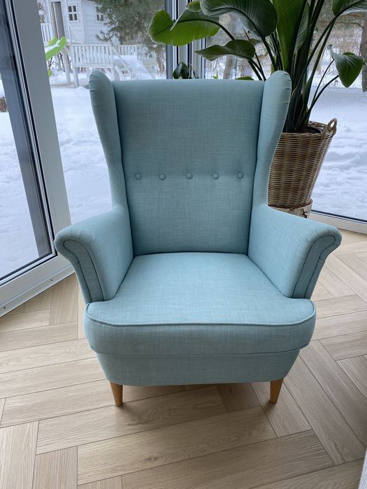 Fotel Strandmon uszak IKEA