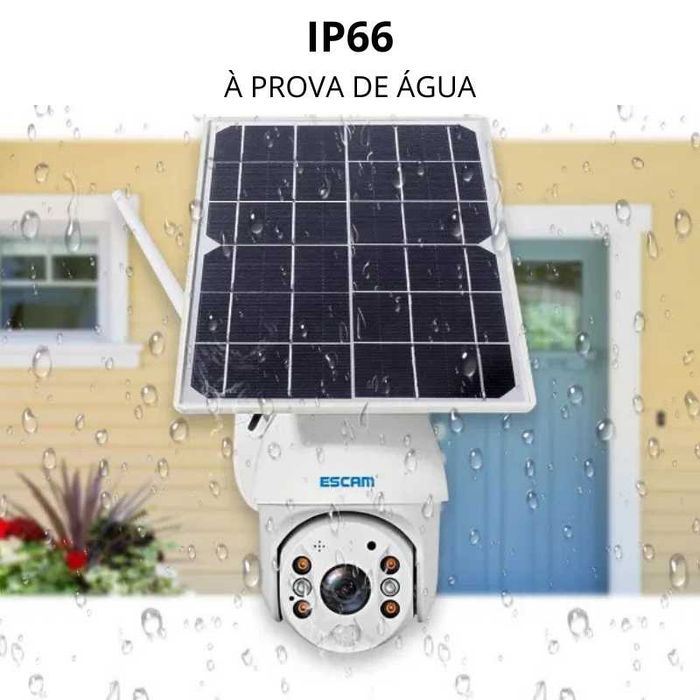 (NEW) 1080P 360° IP Surveillance Camera | WI-FI Wireless | Solar + Battery64309591743362122