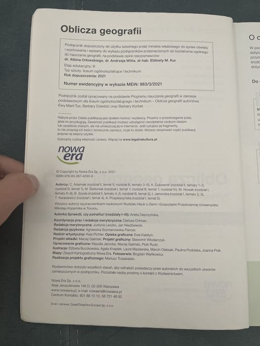 Oblicza geografii 3