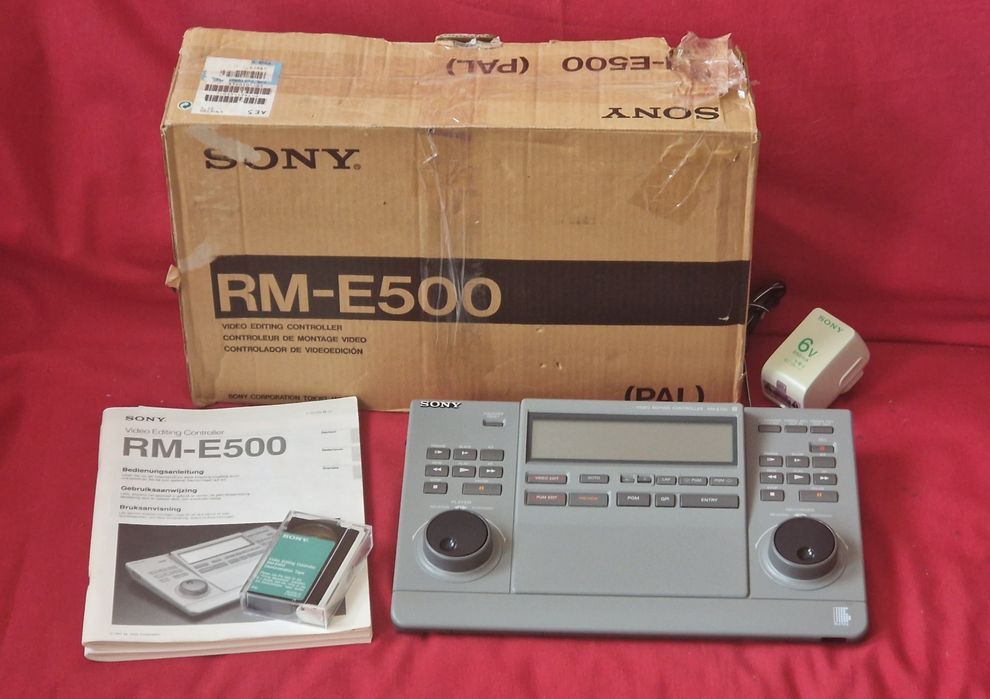 Sony Video Editing Controler RM E500 mikser mixer Panasonic