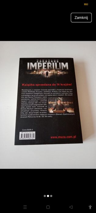 Książka Zakazane imperium Nelson Johnson nowa