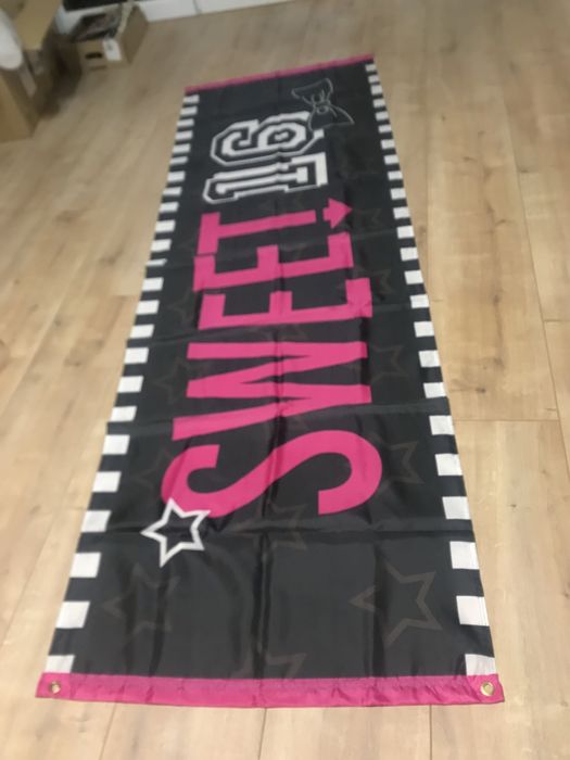 Baner urodzinowy + świeczki