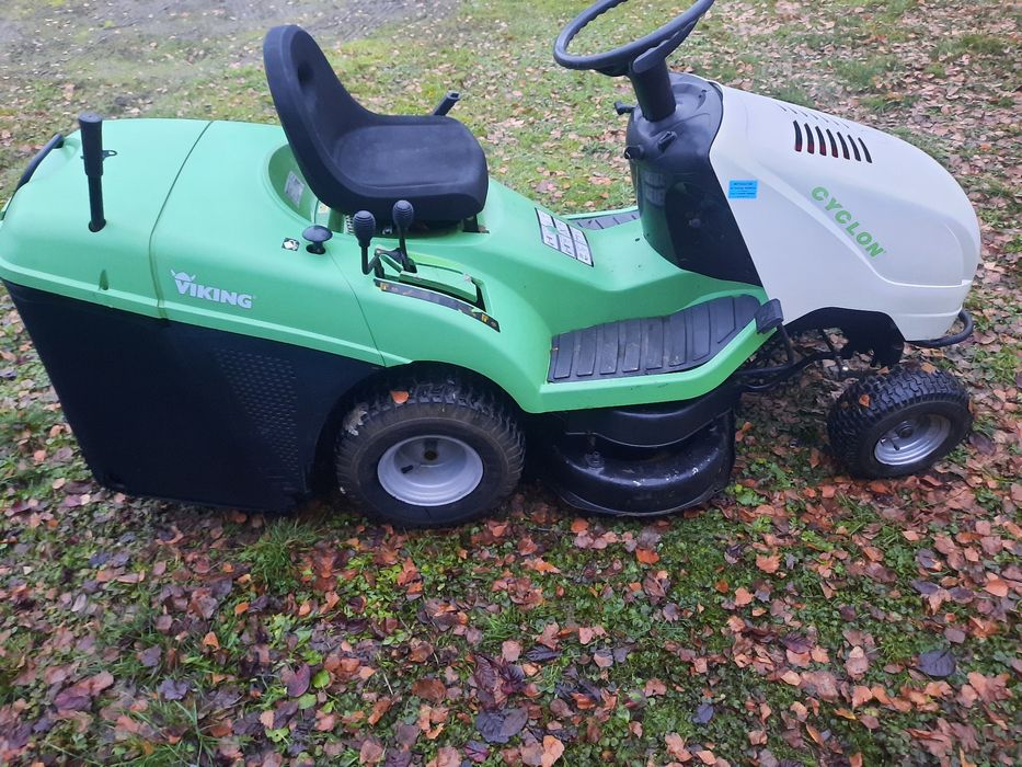 Viking kosiarka traktorek 13.5 koni Briggs z koszem