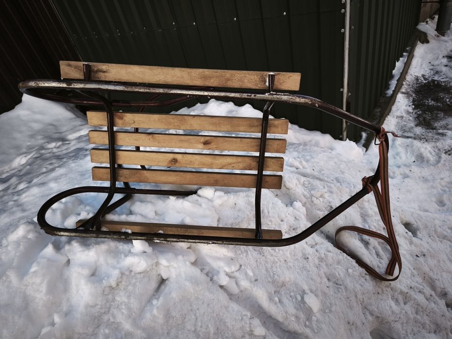 Продам санки з ручкою