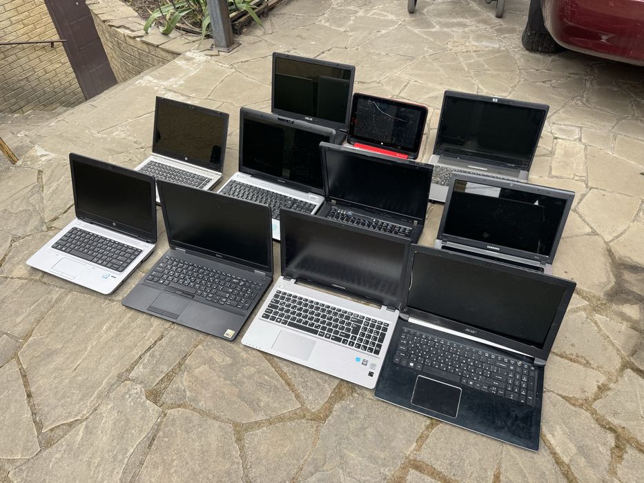 Лот ноутуків з Європи