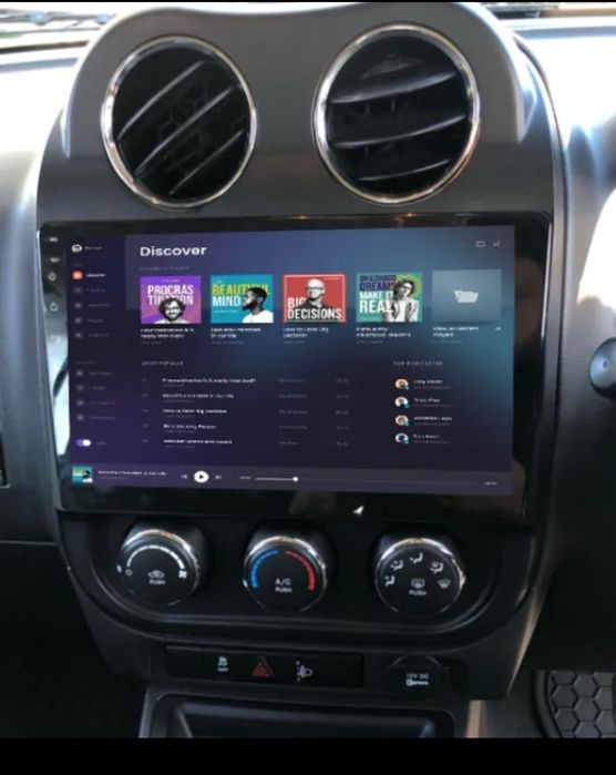 Магнитофон jeep compass магнітофон patriot магнітола джип компас gps