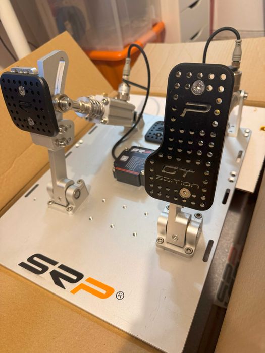 Pedais Pneumaticos Simracing SRP GT-R 2 Pedais