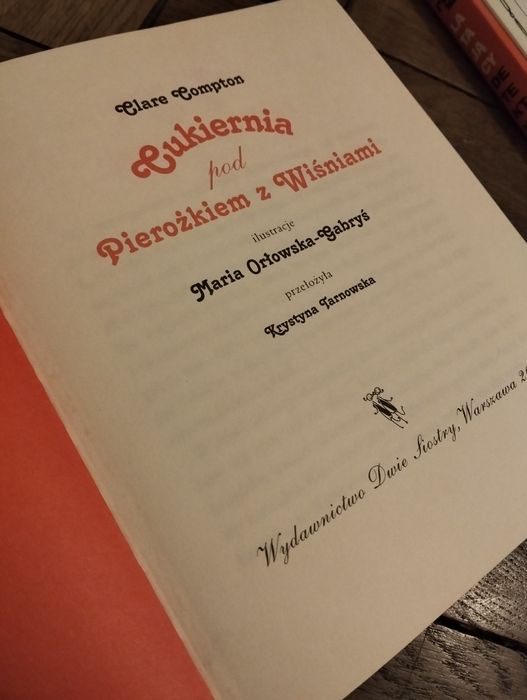 "Cukiernia pod pierożkiem z wiśniami"