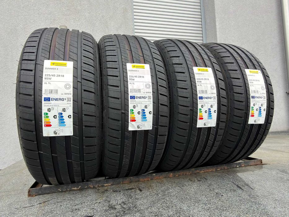 x4 lato 225/45R18 Kormoran Summer3 95W XL prod 2026 rok NOWE gwar 5lat