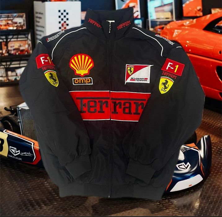 Casaco Novo F1 Ferrari Racing Influencer Motard YouTuber