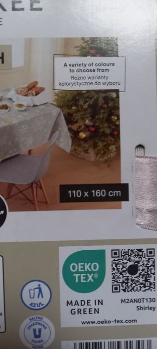 Obrus gwiazdki 110x160 Smukee