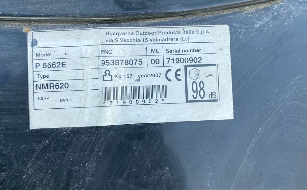 Traktorek Partner Husqvarna P 6562E