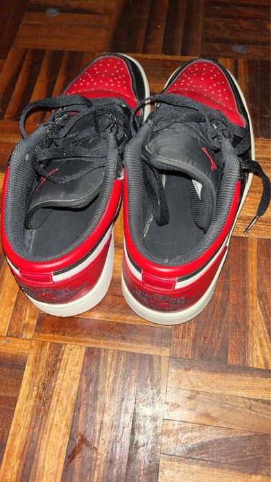 Air Jordan 1 low  vermelho